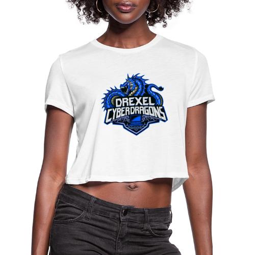 Blue Team - Women's Cropped T-Shirt