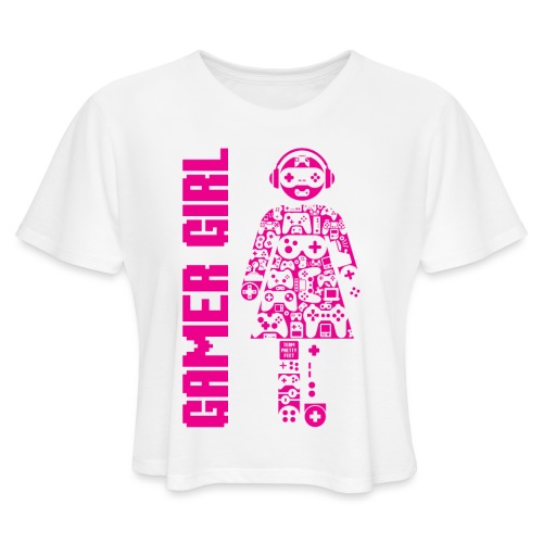 Gamer Girl - Women's Cropped T-Shirt