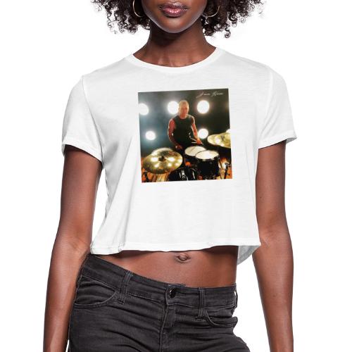 Landon Hall Spotlight Photo - Women's Cropped T-Shirt