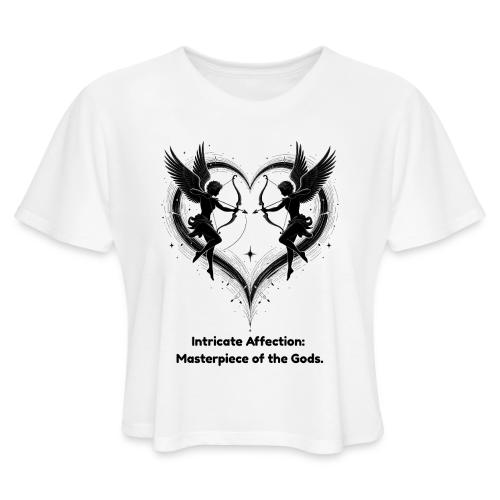 Intricate Affection T-Shirt - Women's Cropped T-Shirt