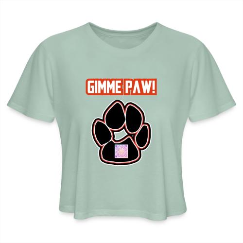 Jack-Jack’s Paw (Proceeds go to ASPCA!) - Women's Cropped T-Shirt