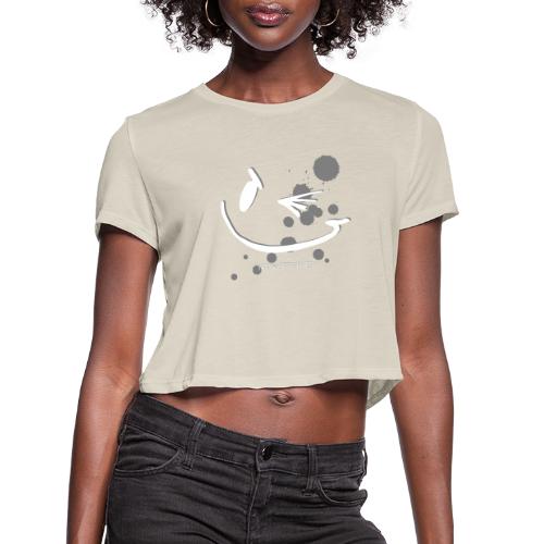 Twinkleface - Women's Cropped T-Shirt