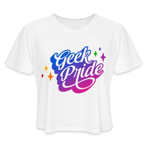 Geek Pride T-Shirt - Women's Cropped T-Shirt