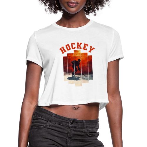 Hockey Dreams - Women's Cropped T-Shirt