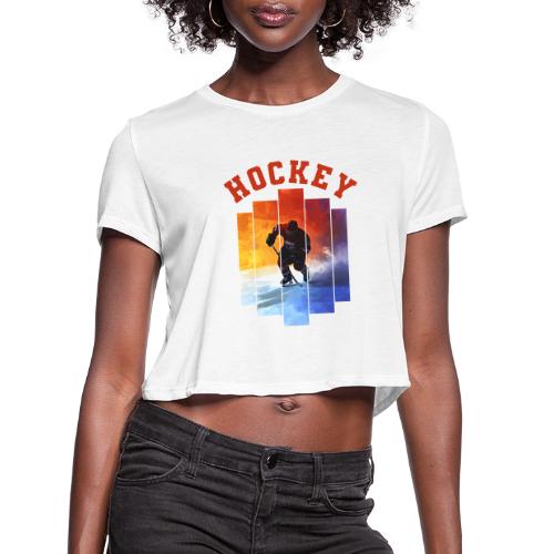 Hockey Rush - Women's Cropped T-Shirt