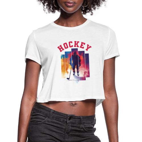 Hockey Zone - Women's Cropped T-Shirt