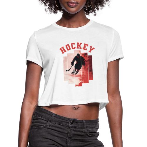 Hockey Spirit - Women's Cropped T-Shirt