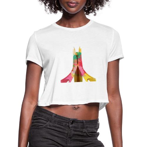 Maqam Echahid: Martyr's Memorial - Women's Cropped T-Shirt