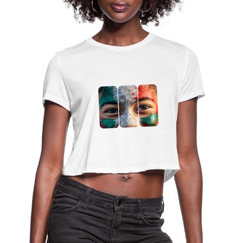 Colors of México - Women's Cropped T-Shirt