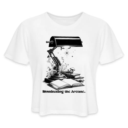 Dark Academia T-Shirt, Mug, & Poster - Women's Cropped T-Shirt