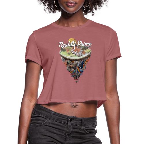 Reality Prime (Front Facing, On White) - Women's Cropped T-Shirt