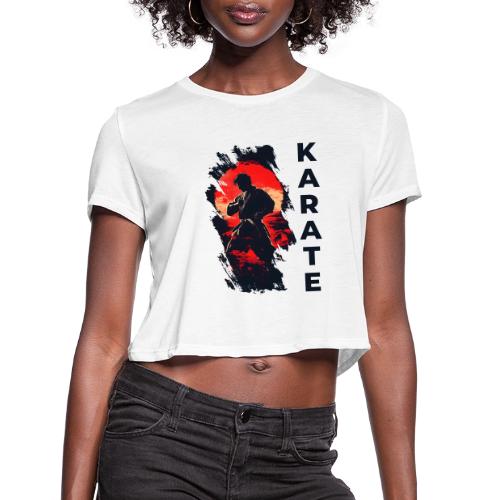 Karate: the art of self-mastery - Women's Cropped T-Shirt
