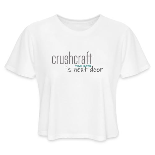 Next Door Neighbors - Women's Cropped T-Shirt