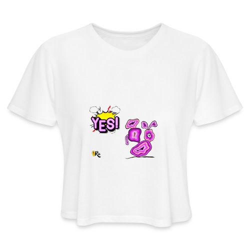 R55 - Opuncie yes - Women's Cropped T-Shirt