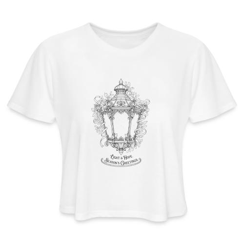 Victorian Lantern T-Shirt - Women's Cropped T-Shirt