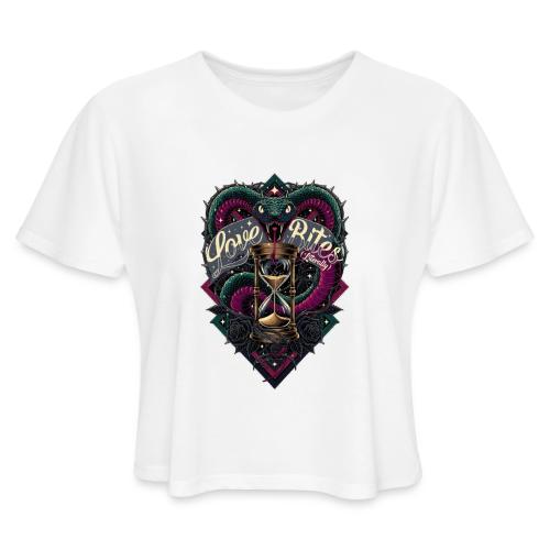 Love Bites (Literally) T-Shirt - Women's Cropped T-Shirt