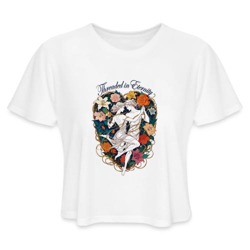 Threaded in Eternity T-Shirt - Women's Cropped T-Shirt