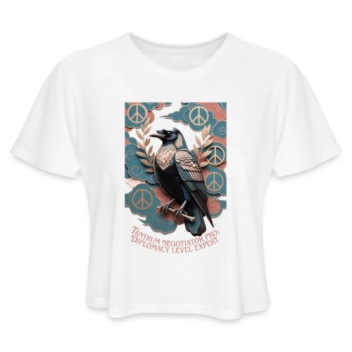 Raven Tantrum Mediator T Shirt - Women's Cropped T-Shirt