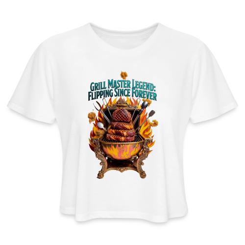 Grill Master Legend T Shirt - Women's Cropped T-Shirt