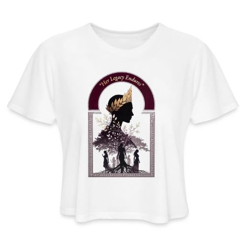 Women's Day Legacy T Shirt, Empowerment Gift 2026 - Women's Cropped T-Shirt