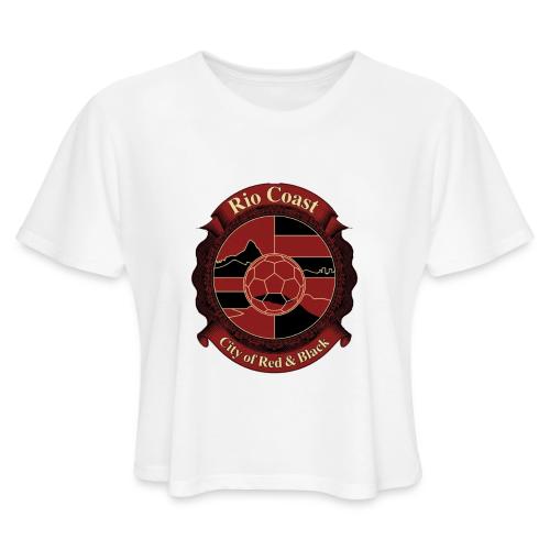 Flamengo Rio Coast T Shirt, Football Pride Gift - Women's Cropped T-Shirt