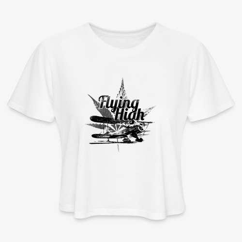 flying high - Women's Cropped T-Shirt