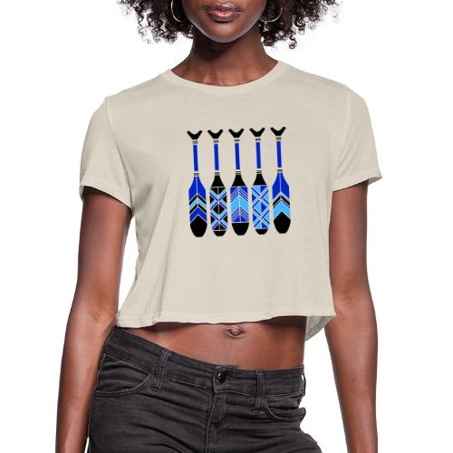 Umbelas Pataxo1 - Women's Cropped T-Shirt