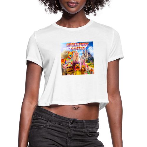 SPELLFURY CASTLE - Women's Cropped T-Shirt