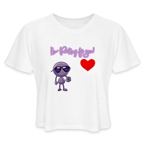 Smoon City 18_I'm Rooting For You Too - Women's Cropped T-Shirt