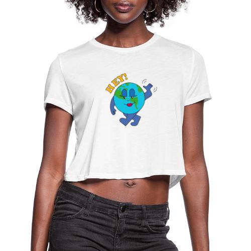 HappyEarth - Women's Cropped T-Shirt