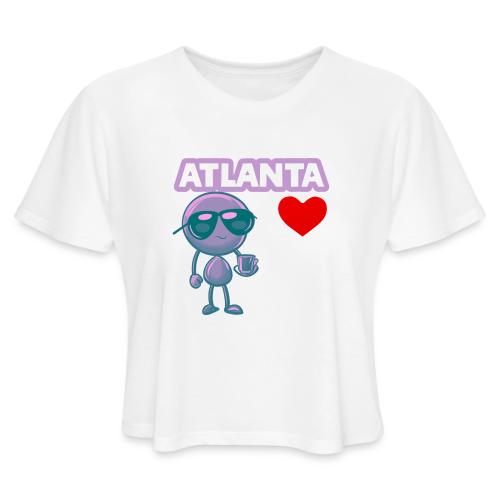 Smoon City_Atlanta - Women's Cropped T-Shirt