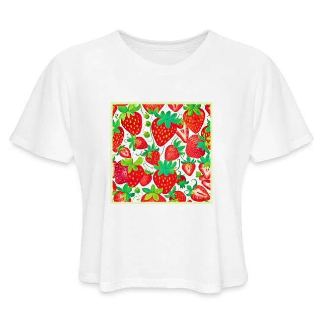 Strawberry Swirl Pattern