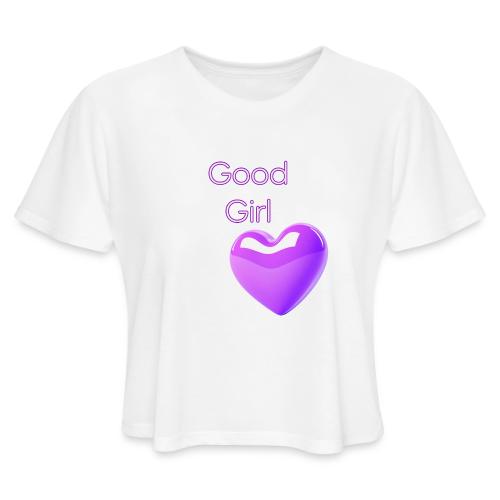 Smoon City_Good Girl - Women's Cropped T-Shirt