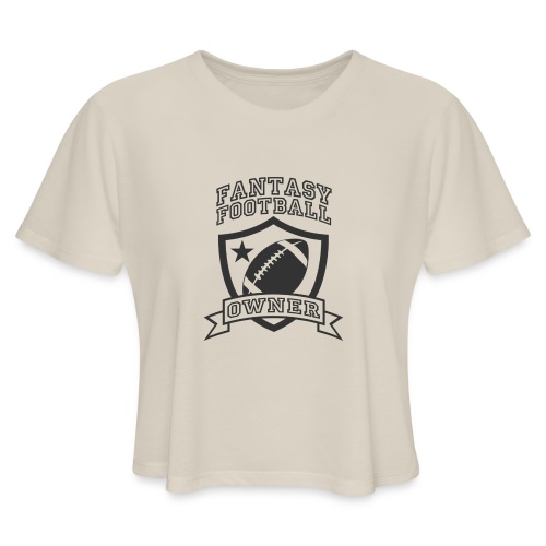 fantasy football owner - Women's Cropped T-Shirt