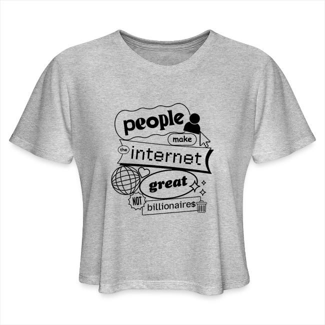 People Make The Internet Great - Blobby Black