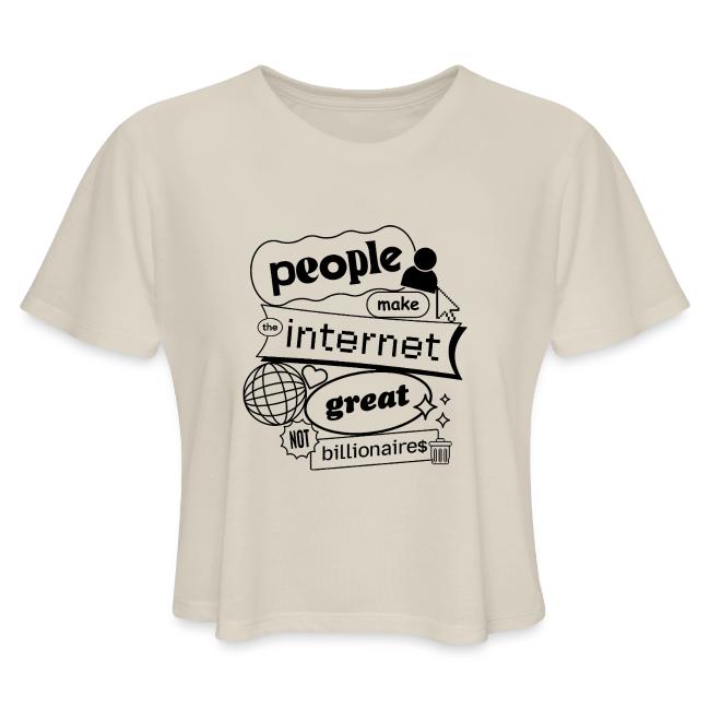 People Make The Internet Great - Blobby Black
