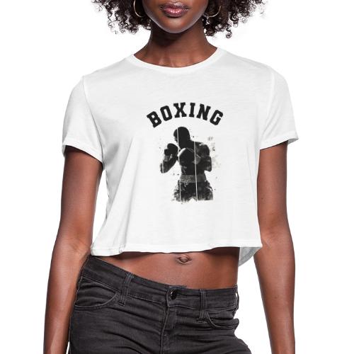 Born for Boxing - Women's Cropped T-Shirt