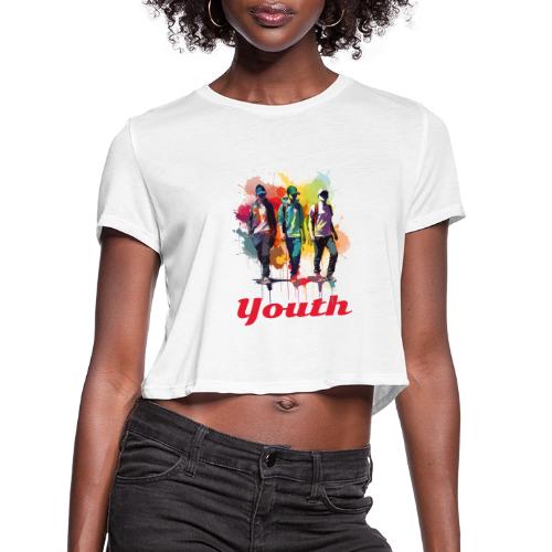 Forever Youthful - Women's Cropped T-Shirt