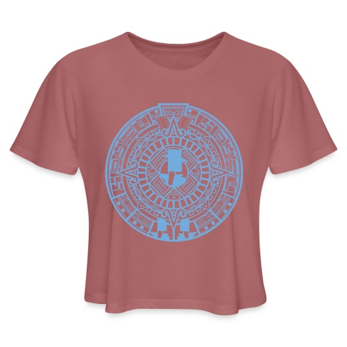 SpyFu Mayan - Women's Cropped T-Shirt