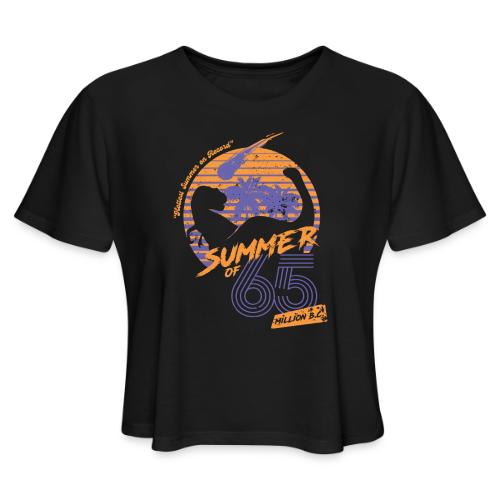 Summer of 65 million B.C. - Orange - Women's Cropped T-Shirt