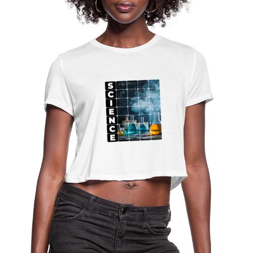 Alchemy of Science - Women's Cropped T-Shirt
