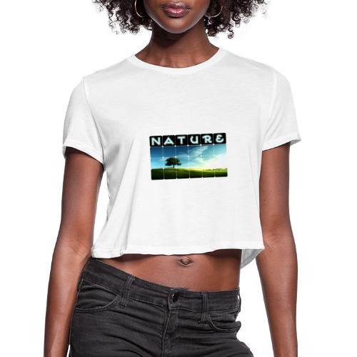 Nature: Solitary Strength - Women's Cropped T-Shirt