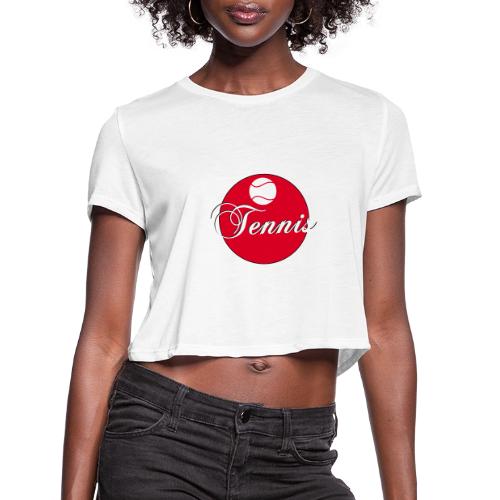 Tennis Pulse - Women's Cropped T-Shirt
