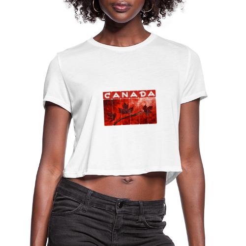 Art of Canada - Women's Cropped T-Shirt