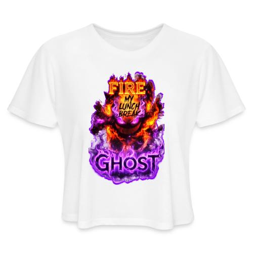 The Fire Ghost 26 - Women's Cropped T-Shirt