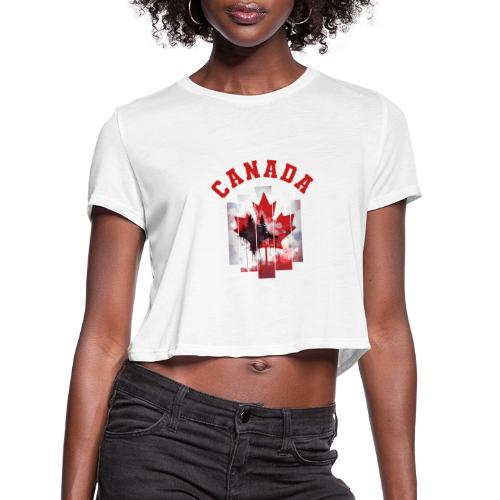Canadian Pulse - Women's Cropped T-Shirt