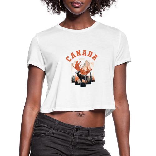 Great Canadian Outdoors - Women's Cropped T-Shirt