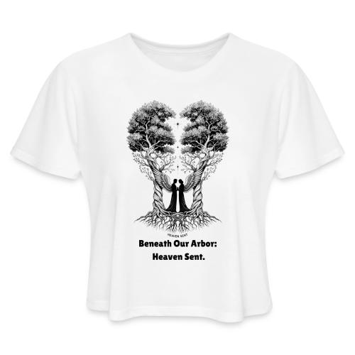 Angelic Guardian T-Shirt, Mug - Women's Cropped T-Shirt