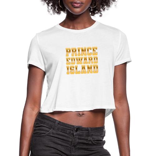 Prince Edward Island - Women's Cropped T-Shirt