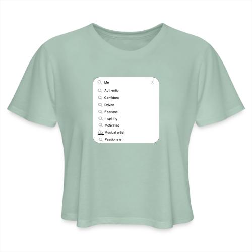 Search Me - Women's Cropped T-Shirt